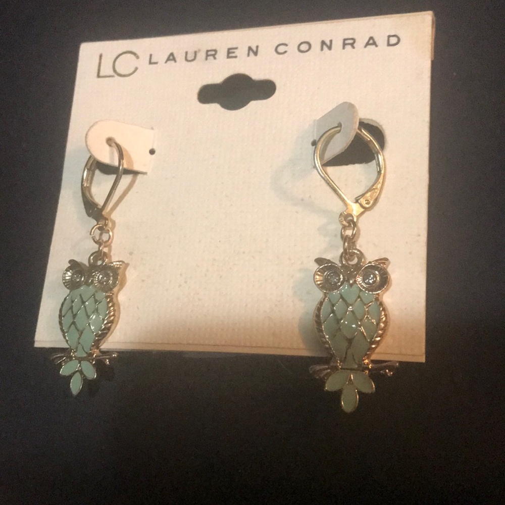 Lauren Conrad Owl Earrings